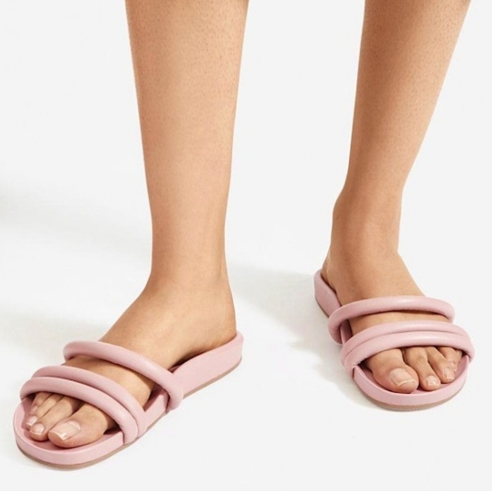 Everlane Three Strap Form‎ Sandals Lilac Pink 9